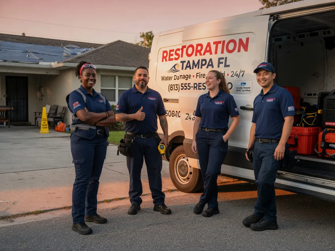 Water Damage Restoration company in Inverness, MS